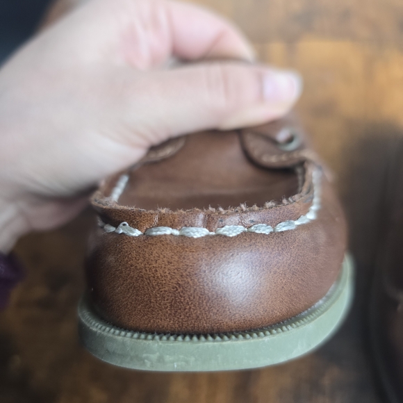 Carter's Boys Brown Boat Shoes - Size 12M - Picture 7 of 8